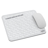 'No Rules' Gear/Mouse Pad