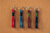 WM Leather Keychain